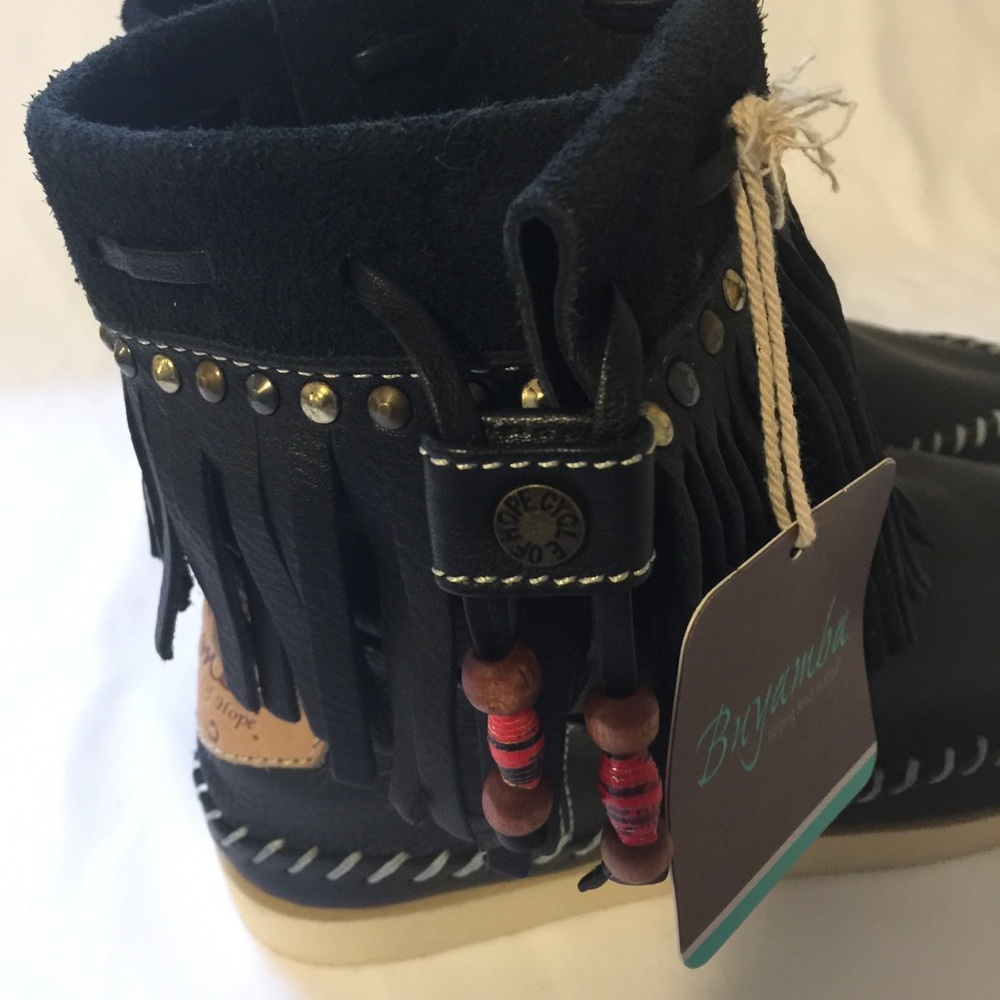 NWT Anthropologie Buyamba Leather Moccasins
